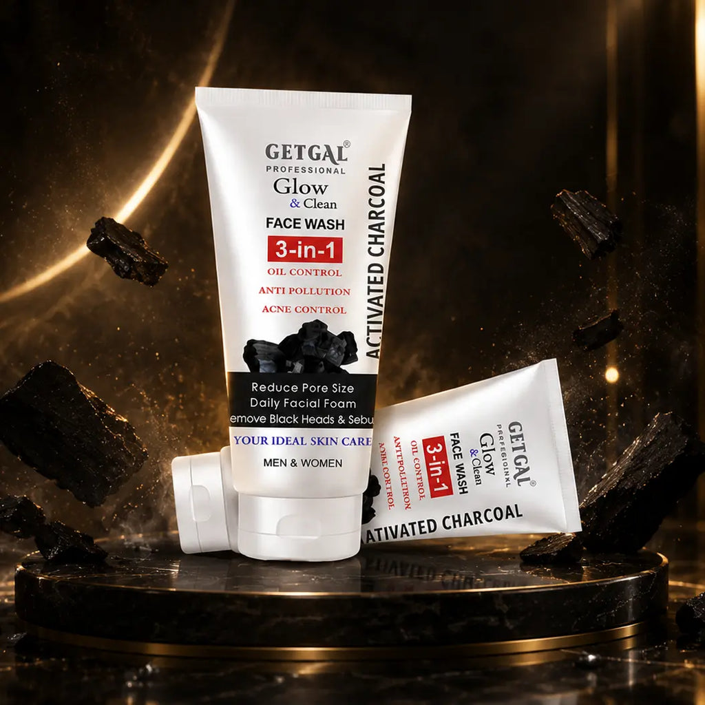 Glow & Clean Activated Charcoal Face Wash Dropdash