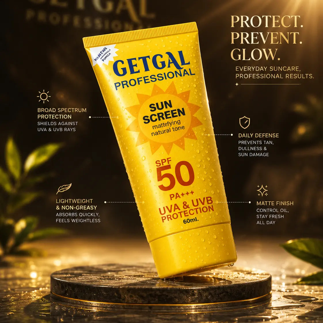 Sunscreen - SPF 50 PA+++ Ultra-Light Sunscreen SPF 50 Dropdash