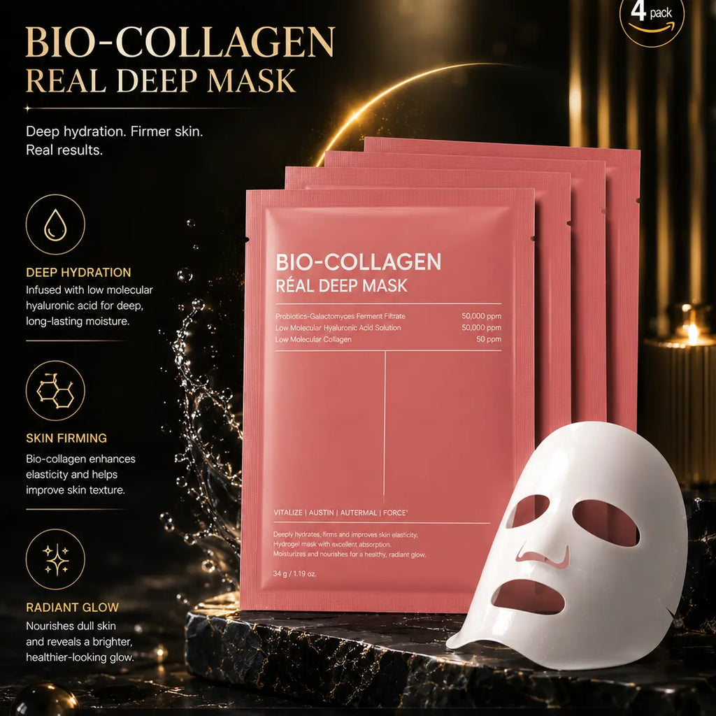Bio-Collagen Face Mask (Pack of 3) Dropdash